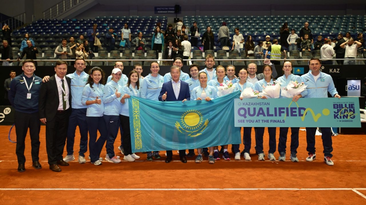 Женская сборная Казахстана улучшила позиции в мировом теннисном рейтинге