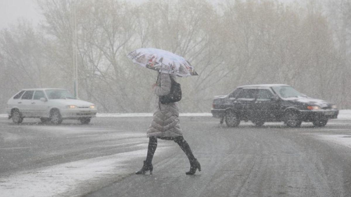 Казгидромет обещает снег и метель в ВКО 