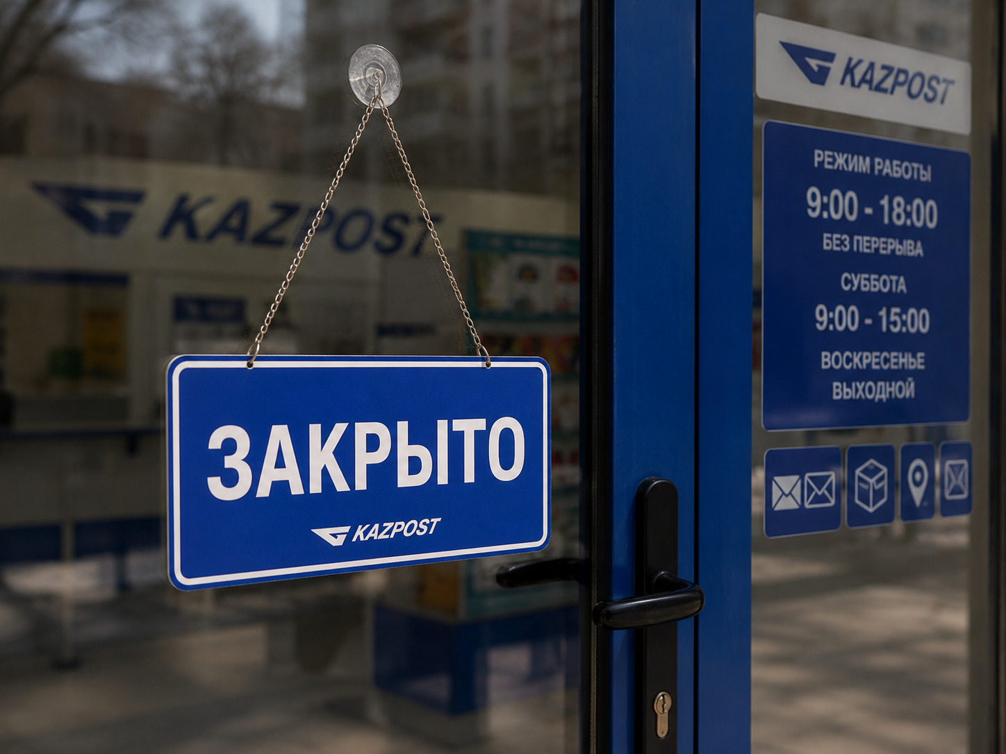 В Усть-Каменогорске Казпочта закрывает пункт приема платежей на улице Белинского