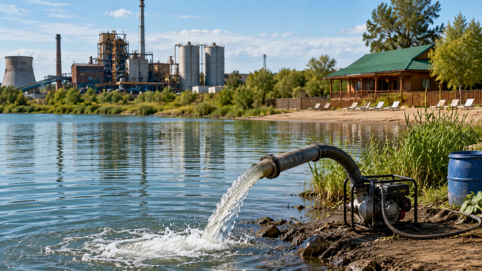В Павлодарской области наказали водопользователей за забор воды без разрешений