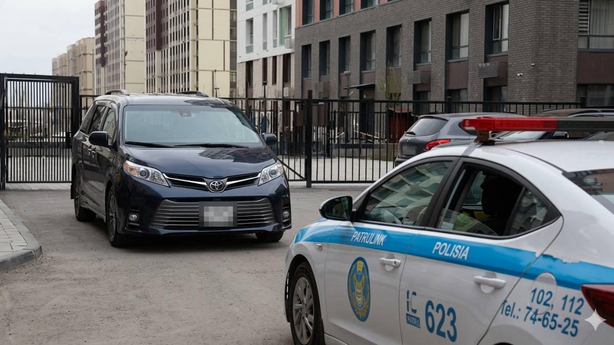 В Астане водителей штрафуют за блокировку дворов и пандусов