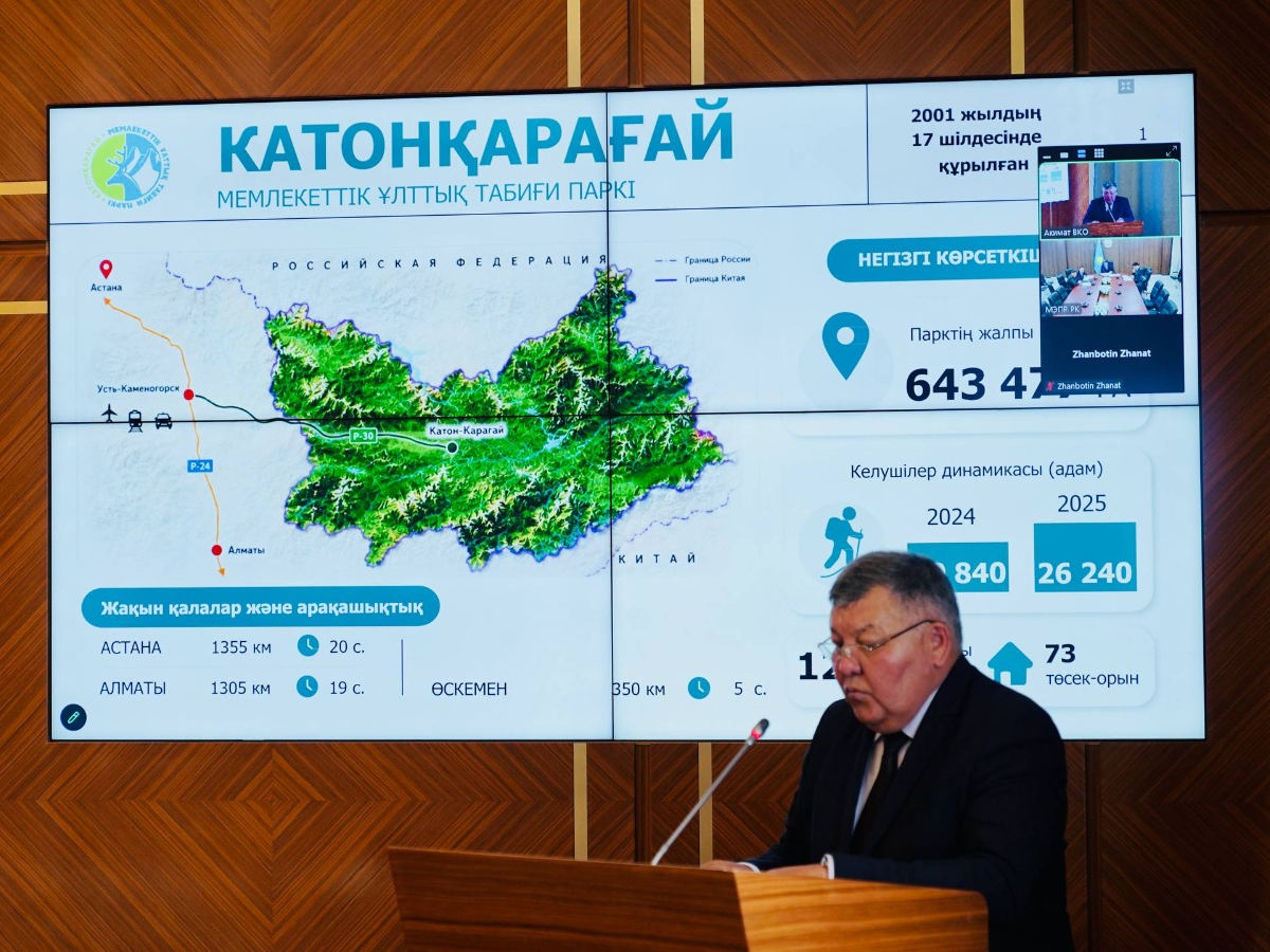 ВКО. В Катон-Карагайском нацпарке инвесторам предложат построить туристическую инфраструктуру