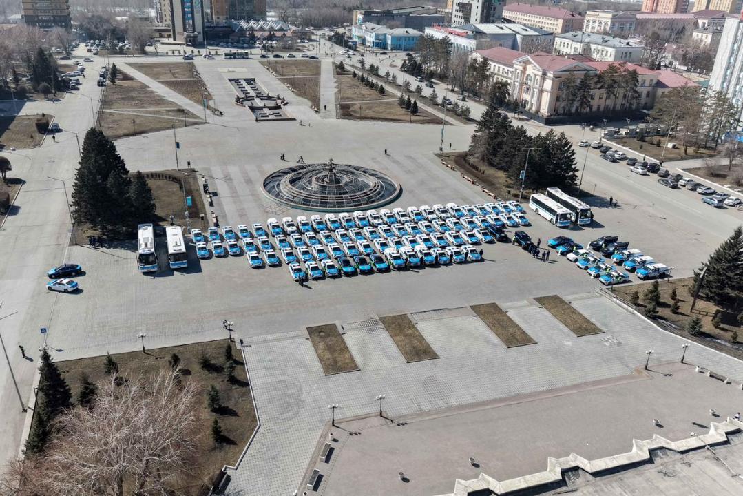 Полиция Семея получила 137 авто — крупнейшее обновление