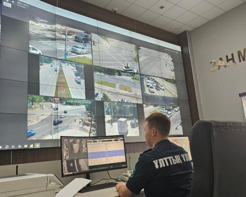 В Усть-Каменогорске камеры видеонаблюдения распознают лица и фиксируют нарушения