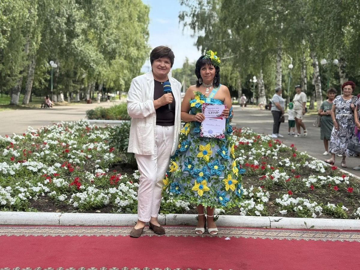 В городе Алтае возродили праздник цветов