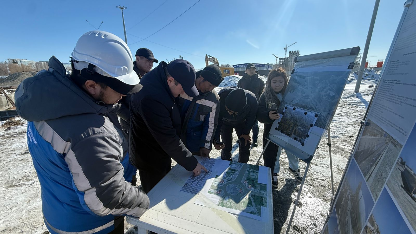 Аким Усть-Каменогорска проинспектировал строительство новой транспортной развязки