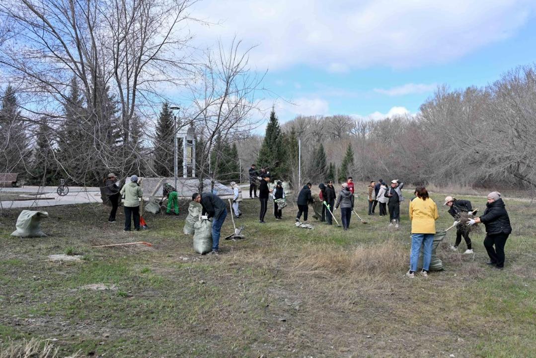 В Семее продолжается масштабная экологическая акция с участием тысяч жителей