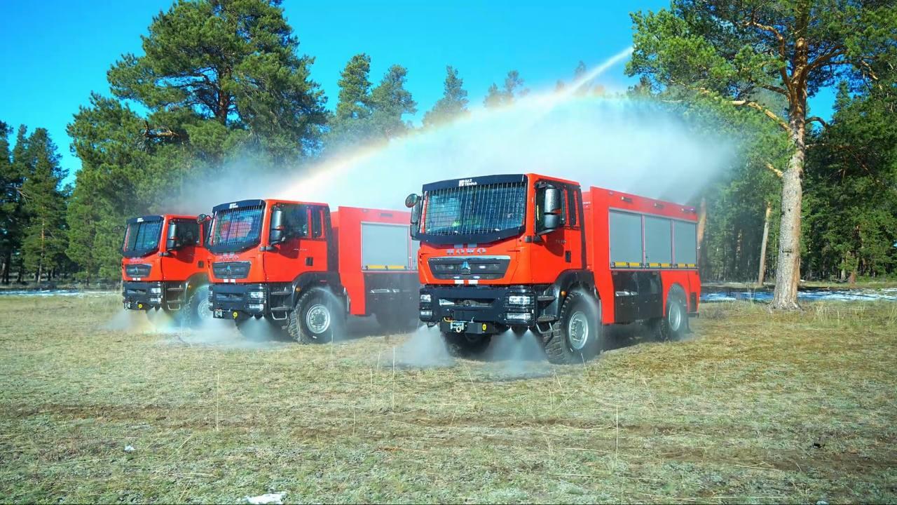 В Казахстане разработали уникальную машину для тушения лесных пожаров
