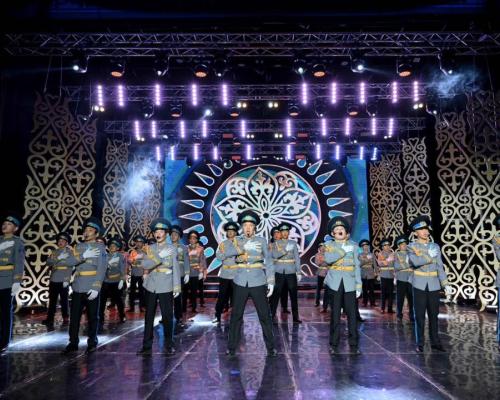 В Семее прошло торжественное собрание посвященное Дню Победы и Дню защитника Отечества