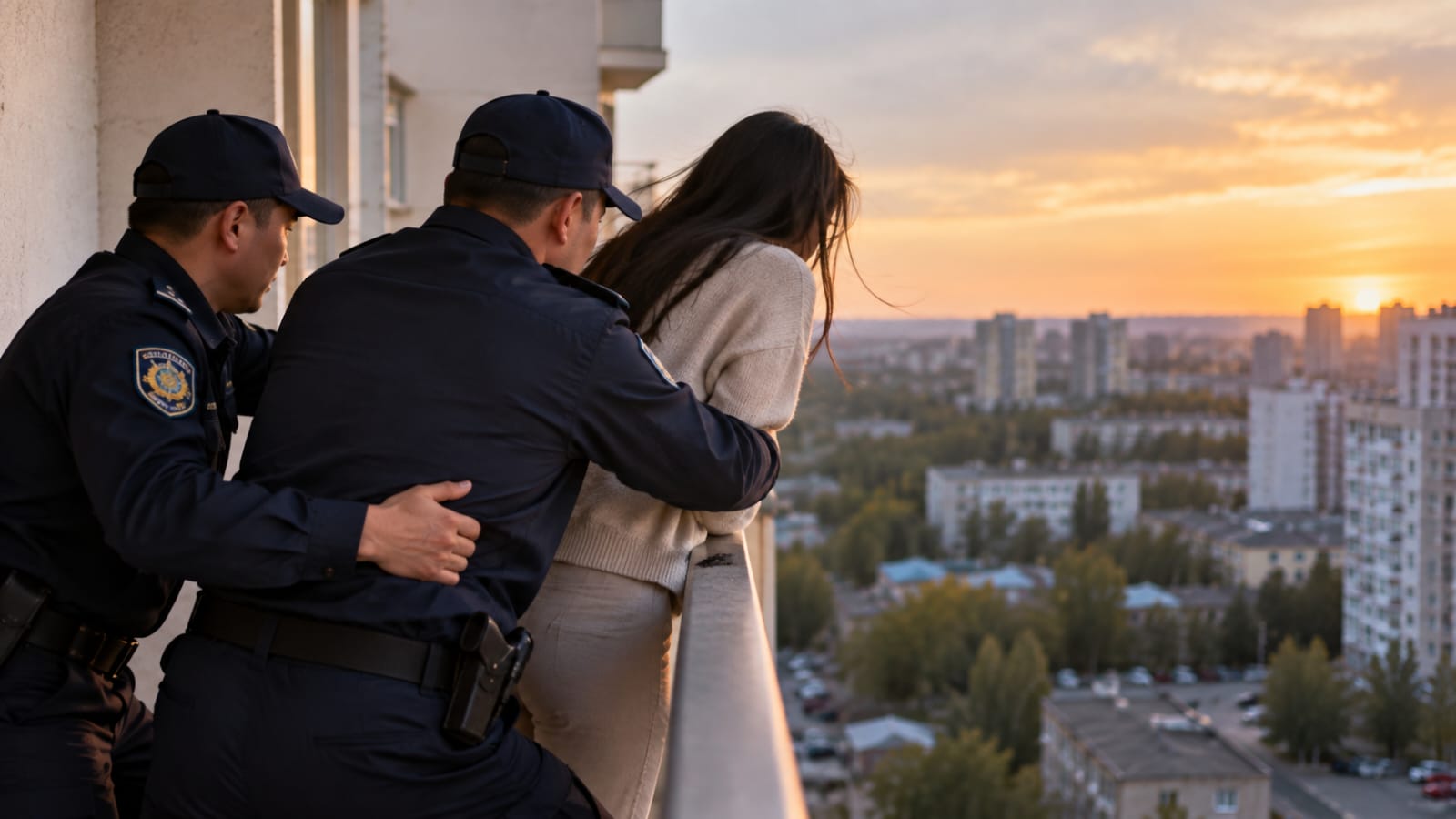 В Павлодаре участковые успели предотвратить трагедию