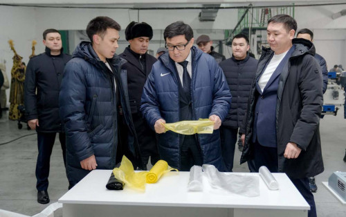 В Семее открылось ТОО «MegaPack» по производству полиэтиленовой продукции