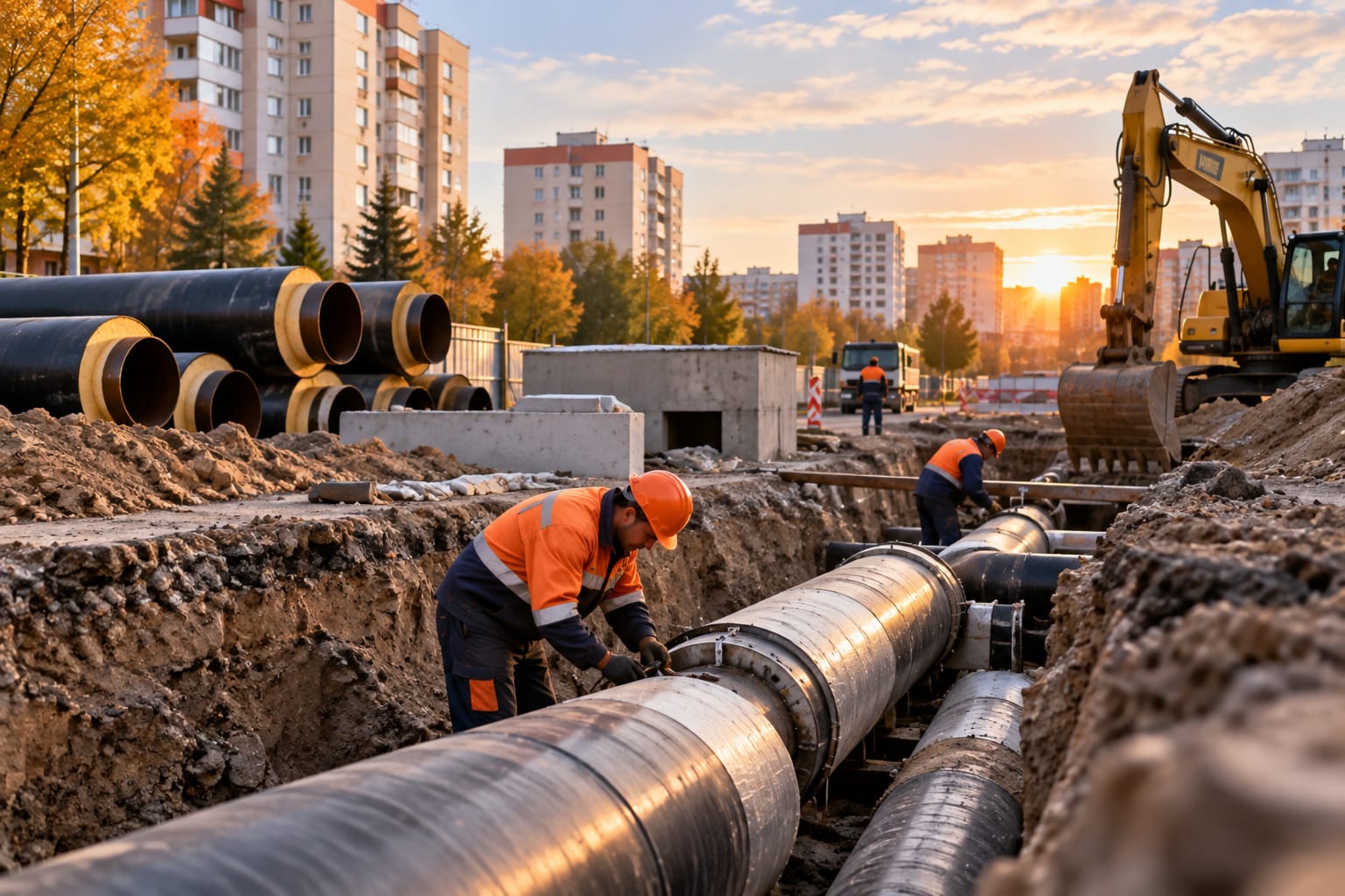 В Павлодаре износ теплосетей планируют снизить до 85,5%