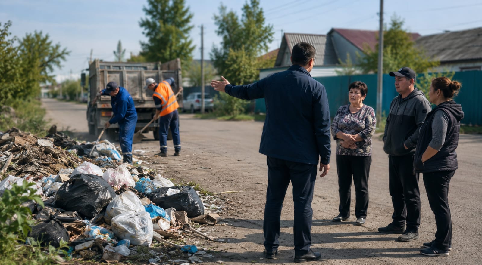 Свалки, мусор и вода: проблемы Лесхоза обсудили с акимом Усть-Каменогорска
