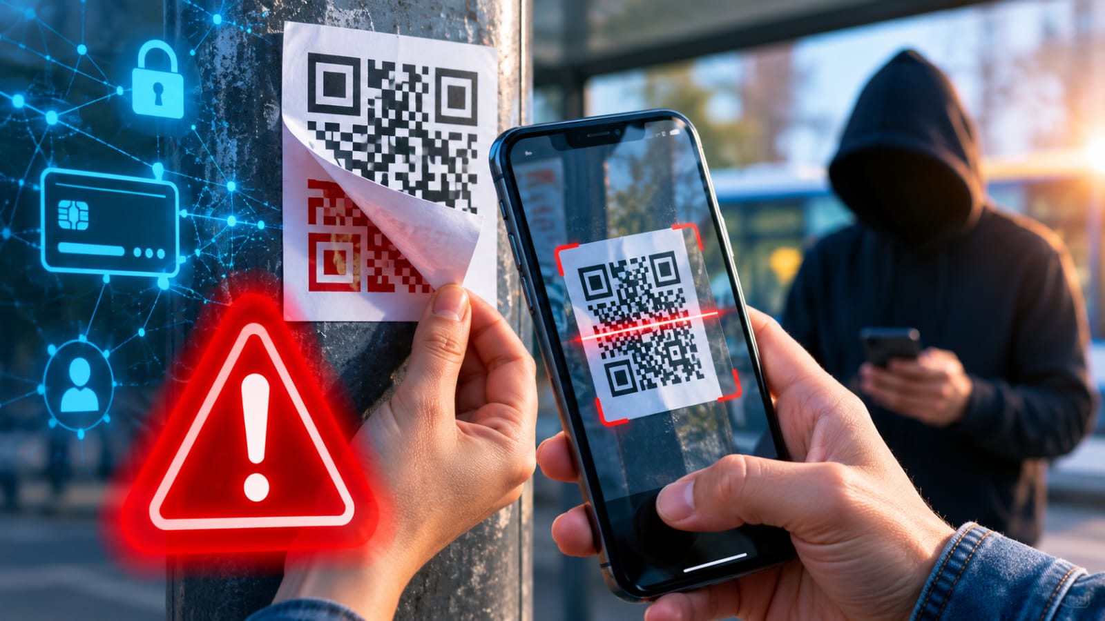 Павлодарцев предупредили об опасности поддельных QR-кодов на улицах