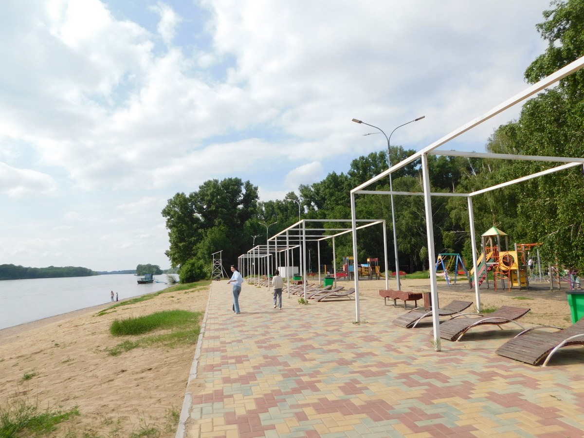 В Усть-Каменогорске благоустроят городской пляж в парке "Самал"