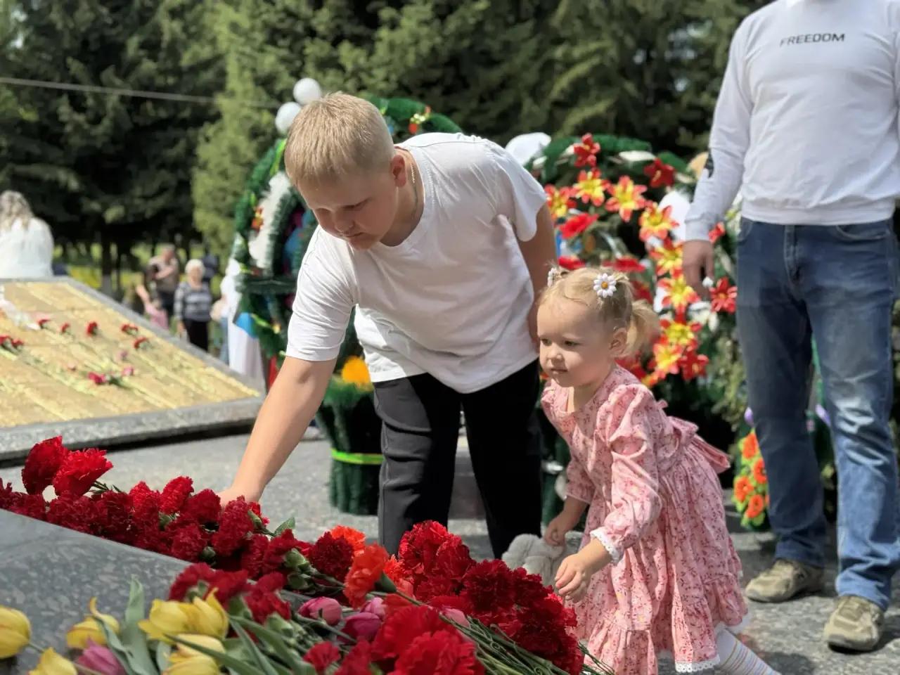 В городе Алтае отметили День Победы