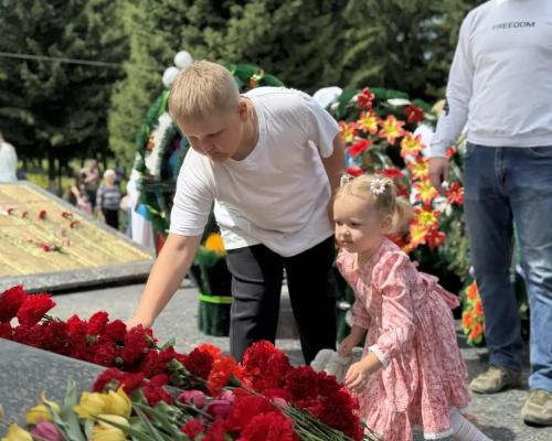 В городе Алтае отметили День Победы