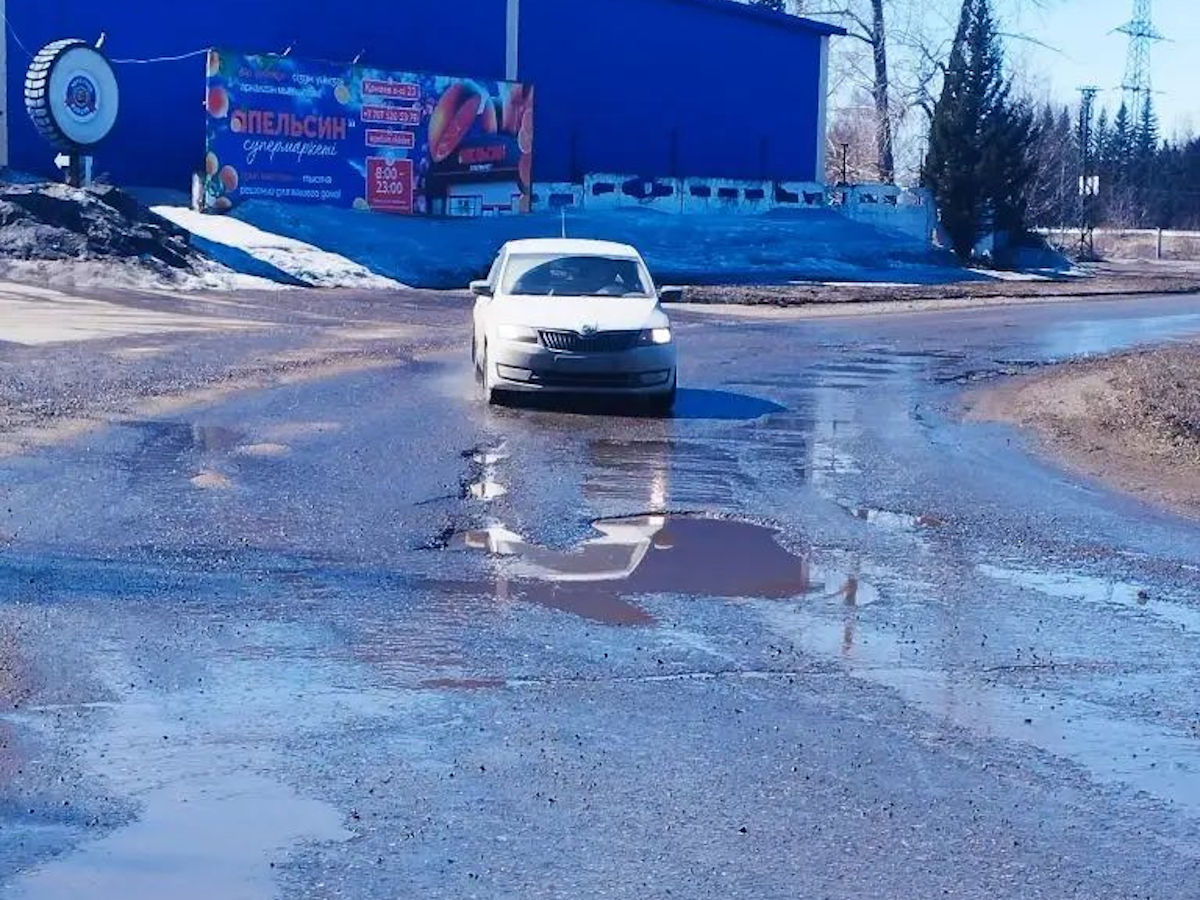 В Риддере с наступлением тепла начнётся ямочный ремонт дорог