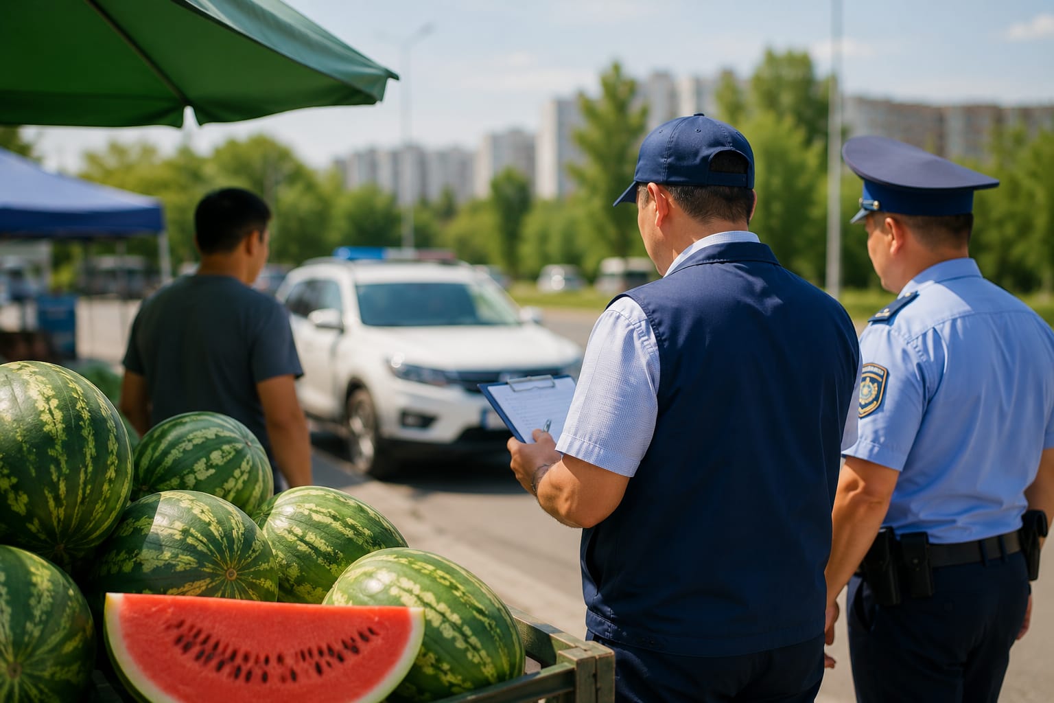 Где можно продавать арбузы в Павлодаре: за торговлю в неположенном месте грозят штрафы