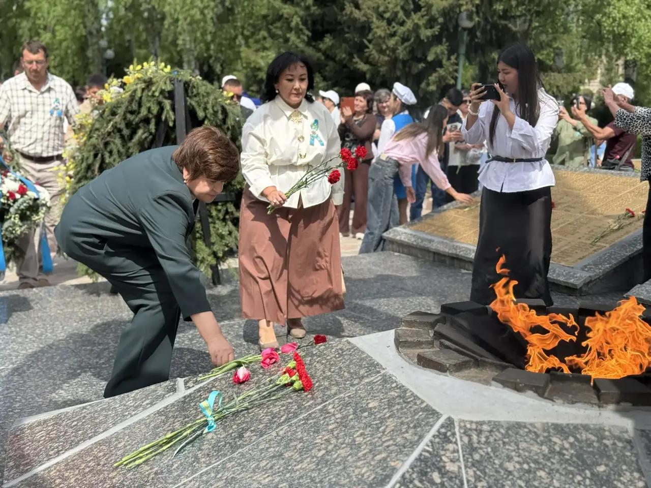 В городе Алтае отметили День Победы
