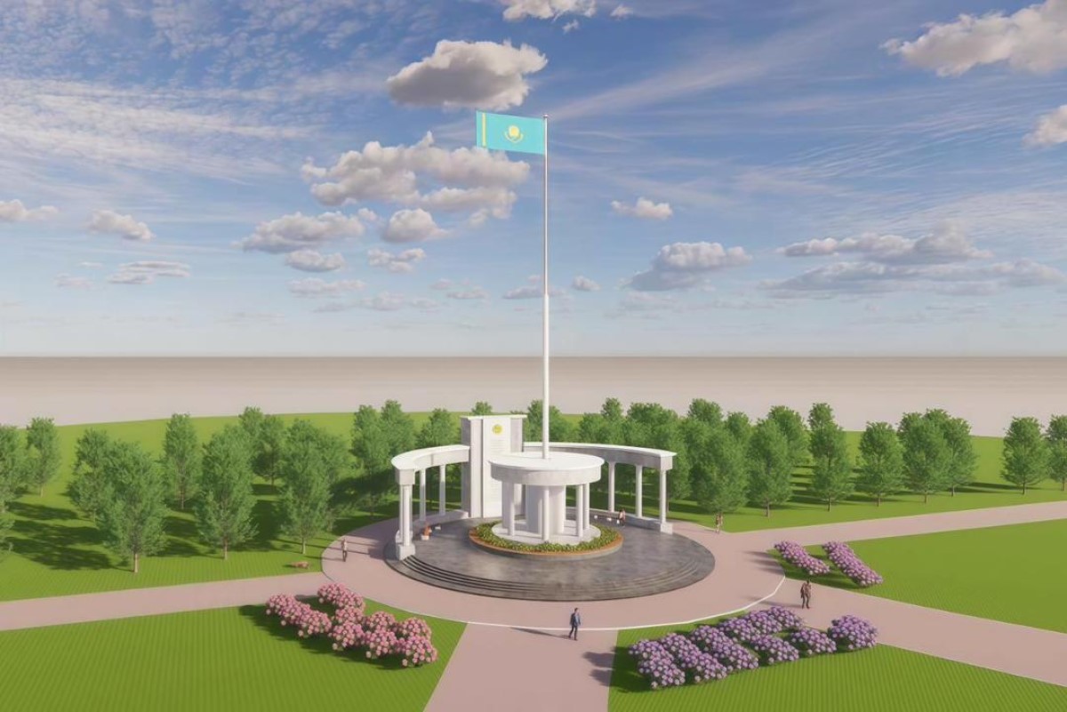 «Абайға құрмет»: в Семее активно идет строительство Площади государственных символов