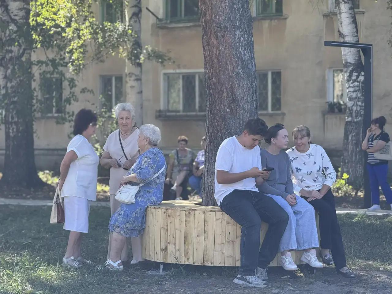 В городе Алтае торжественно открыли сквер Молодёжи