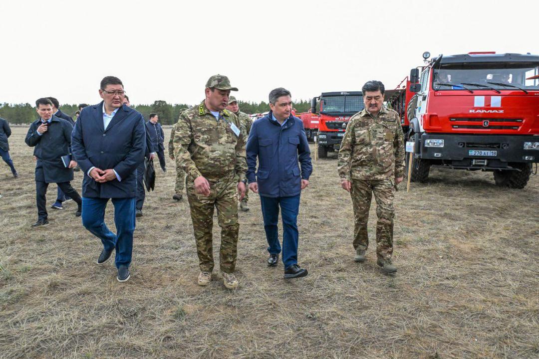 Цифровые технологии и техника: в области Абай усиливают борьбу с пожарами
