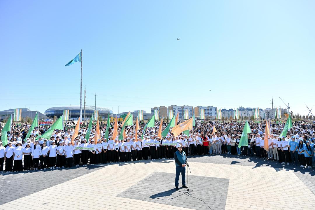 В Семее прошёл телемост с Токаевым: в акции «Таза Қазақстан» участвуют тысячи жителей