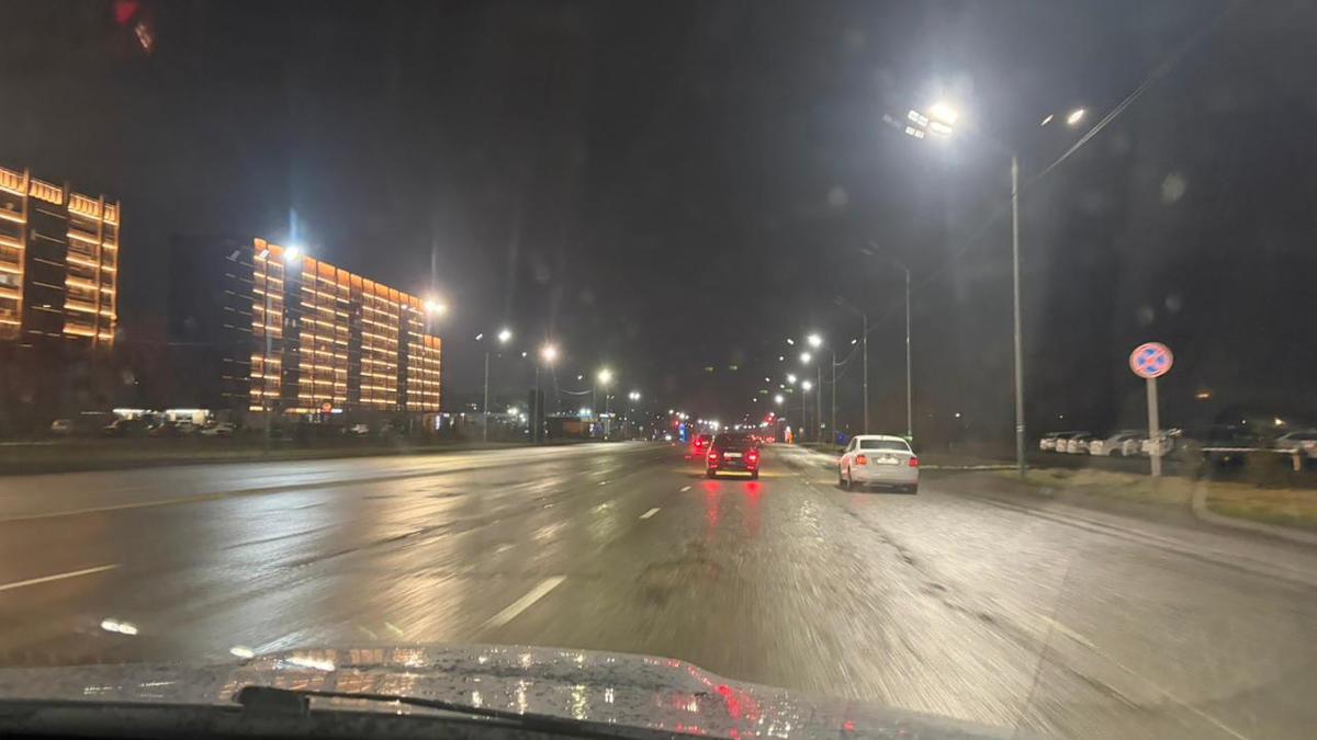 В Усть-Каменогорске из-за аварии возникли проблемы с уличным освещением